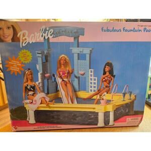 NIB-Brand new in original box Barbie Fountain Pool - 1999